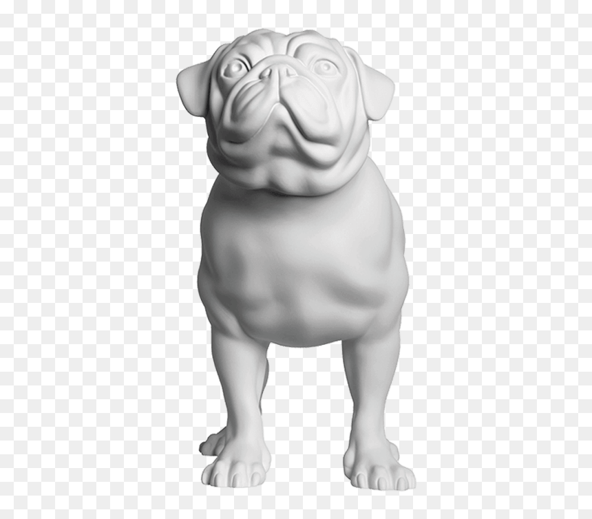 Pug Marty Position, HD Png Download - pug head png
