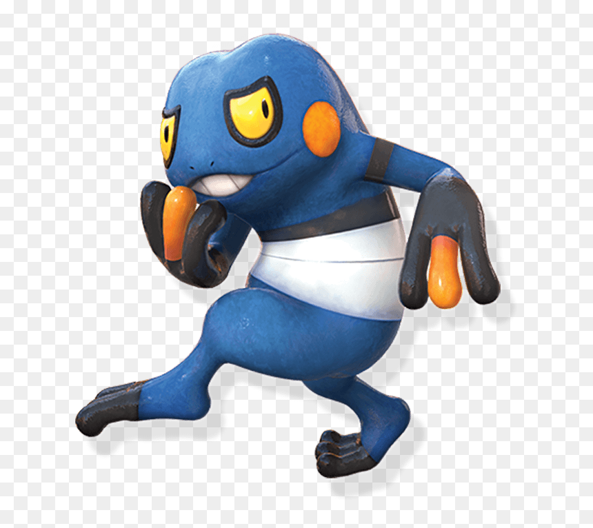 #pokken #pokkentournament #pokemon #detail #interesting - Pokken Tournament Dx Croagunk, HD Png Download - pokken png