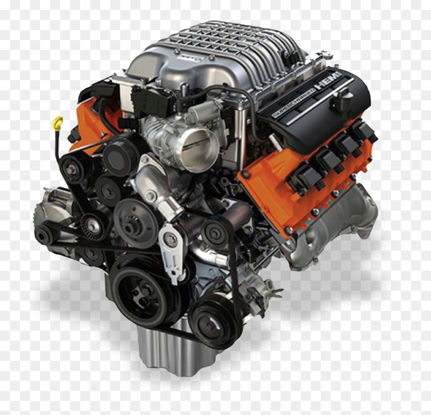 Jeep Grand Cherokee Supercharged 2018 , Png Download - Hellcat Engine, Transparent Png - jeep grand cherokee png