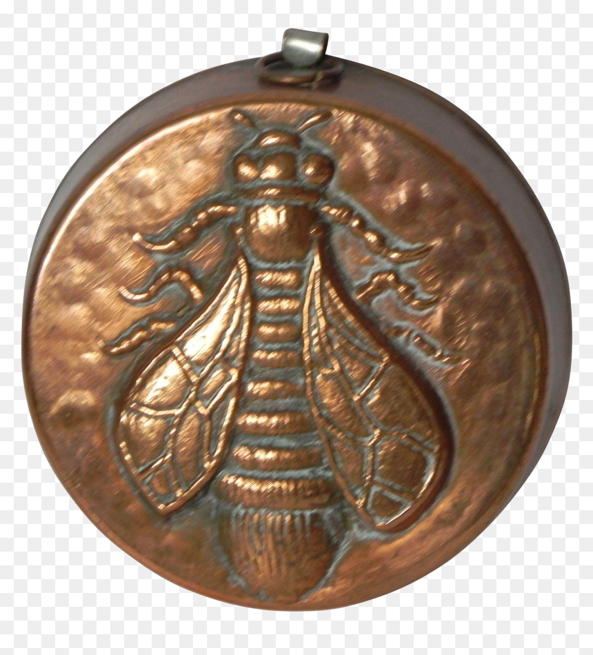Locket, HD Png Download - vintage bee png