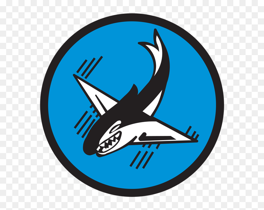 75th Fighter Squadron "tiger Sharks - 75th Fighter Squadron, HD Png Download - shark mouth decal png