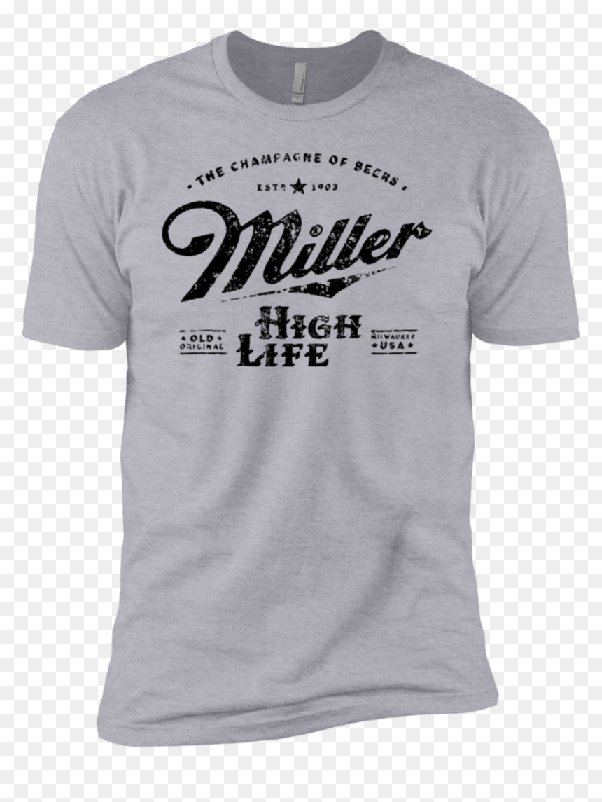 Active Shirt, HD Png Download - miller high life logo png
