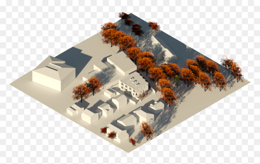 3d Site Model Of The Medford Riverfront Condos, HD Png Download - site model png