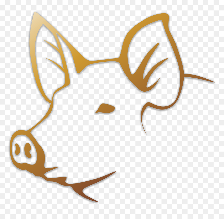 Design Pig Head Logo, HD Png Download - animal farm png