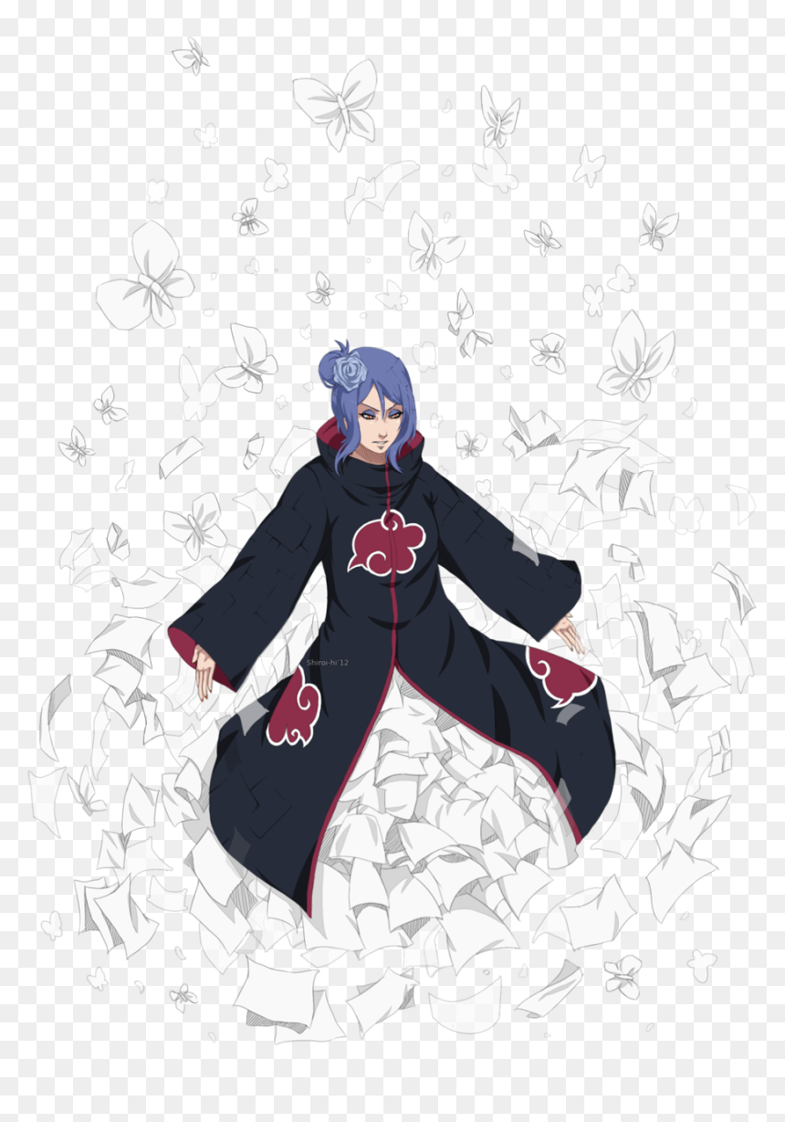 Thumb Image - Konan Akatsuki Png, Transparent Png - konan png