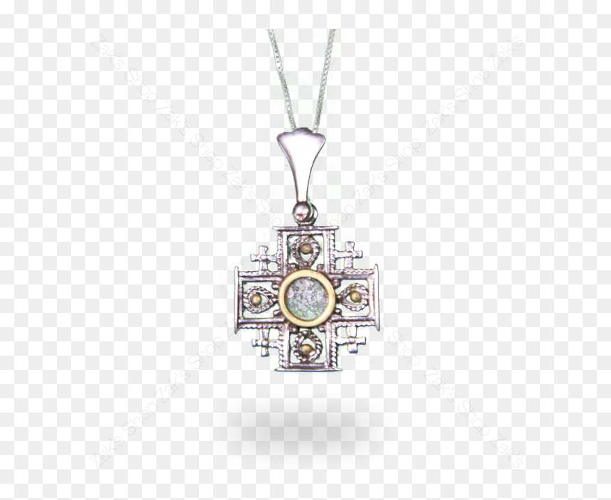Locket, HD Png Download - jerusalem cross png