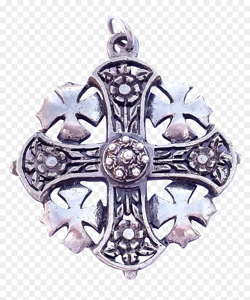Locket, HD Png Download - jerusalem cross png