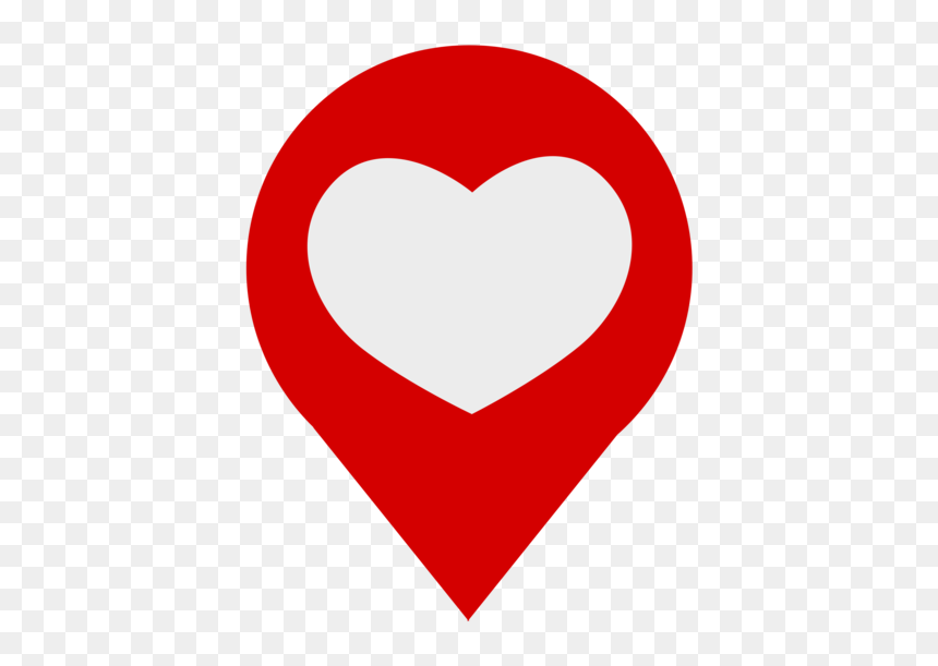 Heart,love,organ - Heart Location Clipart, HD Png Download - love sign png
