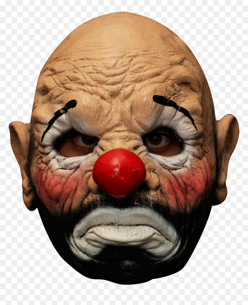 Froglord Maske Hobo Clown Huvud - Ugly Clown, HD Png Download - maske png