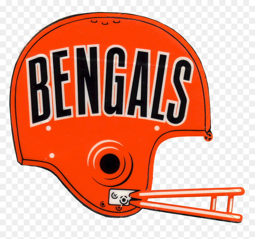 Bengals Helmet, HD Png Download - cincinnati bengals png