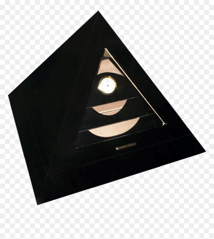 Triangle, HD Png Download - black pyramid png