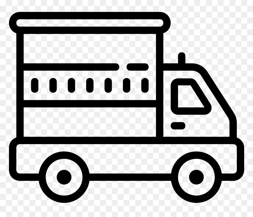 Truck Icon Png Download - Towing Truck Clipart Black And White, Transparent Png - tow truck icon png