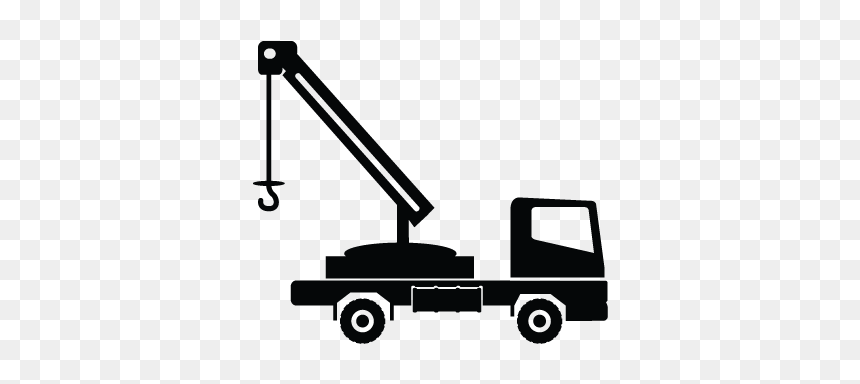 Crane Vehicle, Transport, Truck Icon - Crane Png Icon, Transparent Png - tow truck icon png