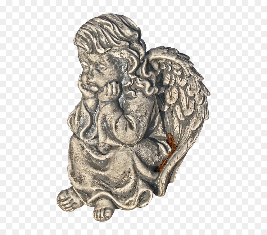 Carving, HD Png Download - cherub wings png