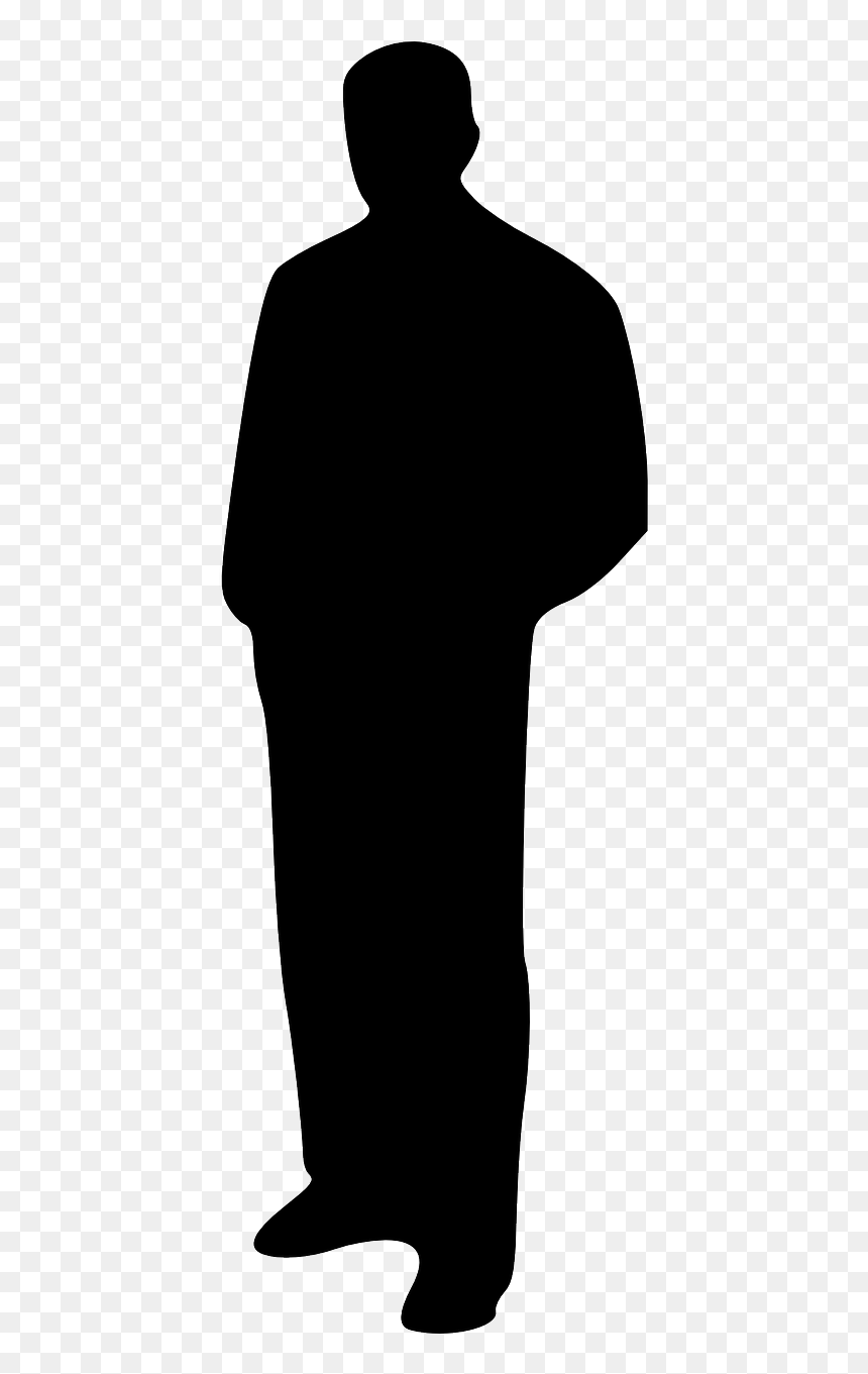 Spy Outline, HD Png Download - business man silhouette png