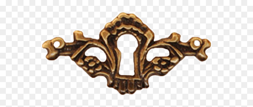 Victorian Keyhole, HD Png Download - antique photo corners png