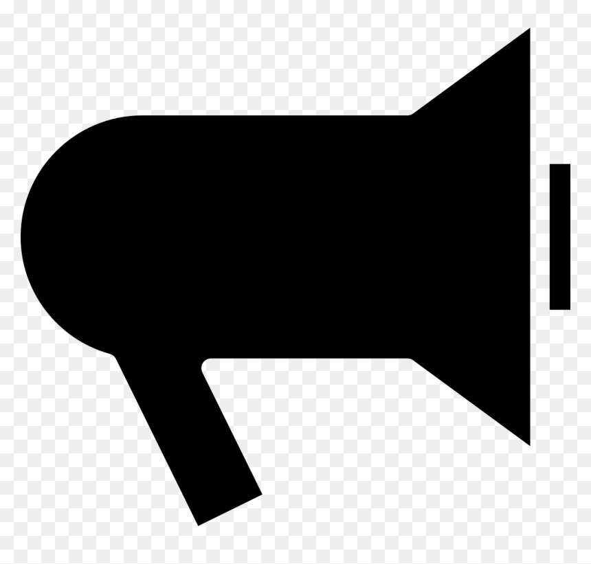 Black Hand Speaker - Hand Speaker Icon Png, Transparent Png - speaker png icon