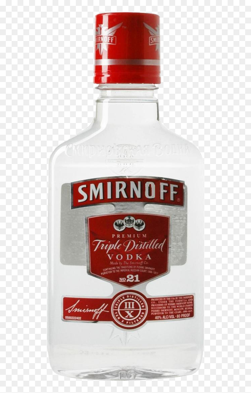 Smirnoff Red 80 Proof Vodka, HD Png Download - smirnoff vodka png