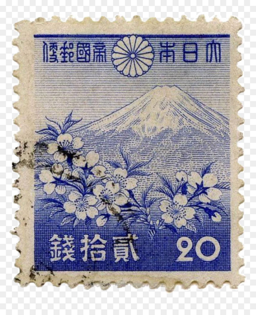 Japan Stamp Fuji, HD Png Download - mailing stamp png