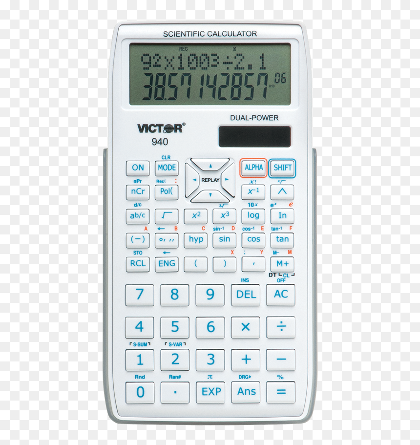 Product Image 940 Scientific Calculator 10 940 Scientific - Advanced Scientific Calculator, HD Png Download - scientific calculator png