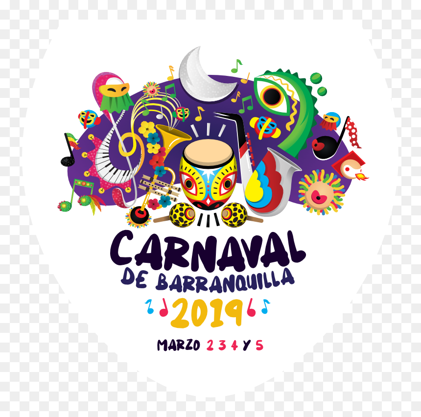 Transparent Bandera De Colombia Png - Carnaval De Barranquilla, Png Download - carnaval de barranquilla png