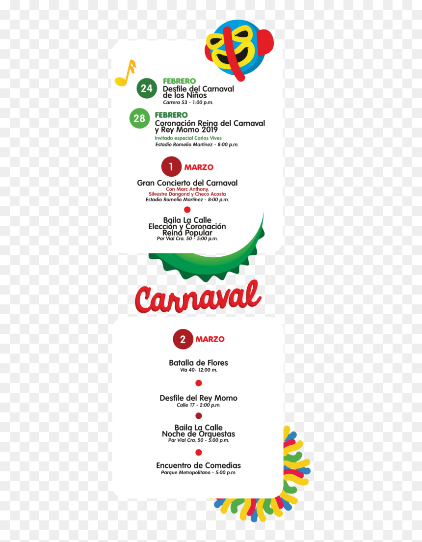 Screenshot, HD Png Download - carnaval de barranquilla png