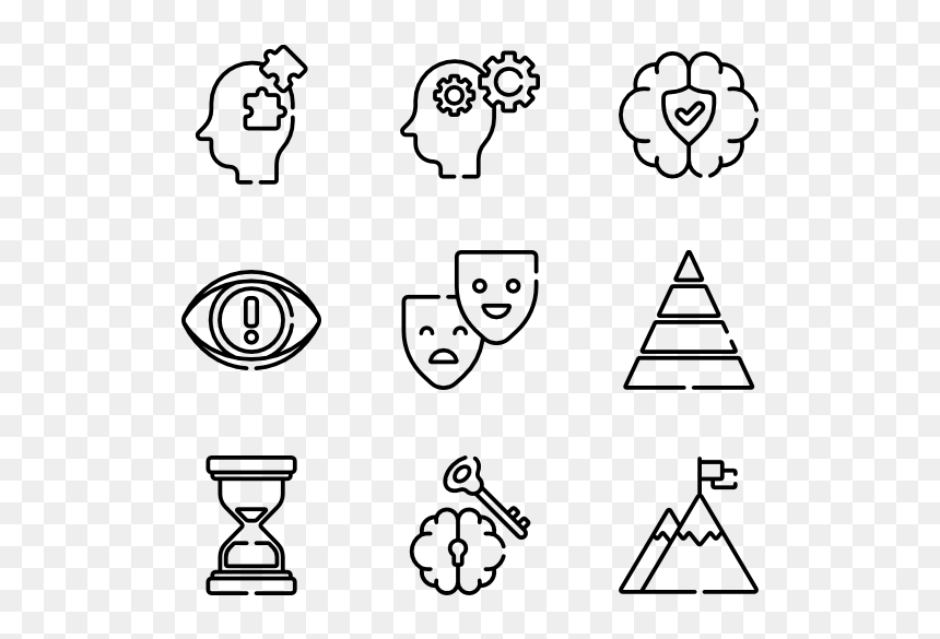 Egyptian Icons, HD Png Download - white circle png