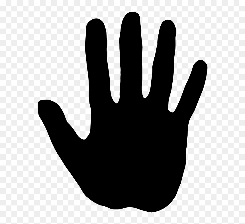 Hand Sign To Stop, HD Png Download - stop sign png