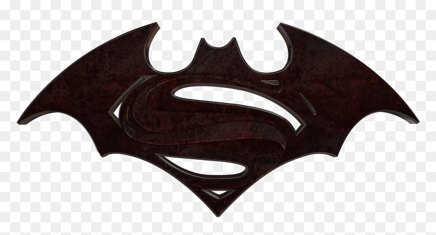 Batman V Superman Logo Png, Transparent Png - superman png