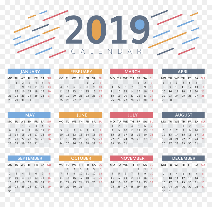 High Quality Calendar 2019, HD Png Download - calendar png