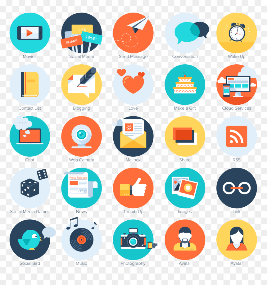 Vector Images For Business, HD Png Download - social media png