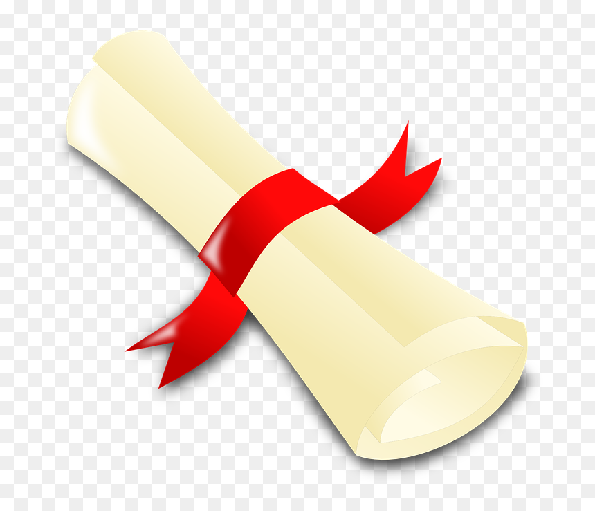 Diploma Clipart, HD Png Download - scroll png