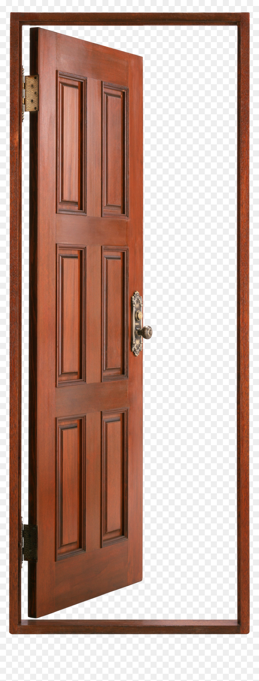 Open Wood Door Png, Transparent Png - door png