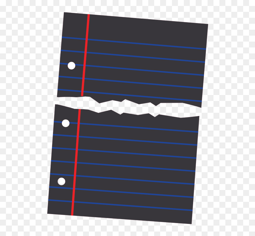 Handwriting, HD Png Download - torn paper png