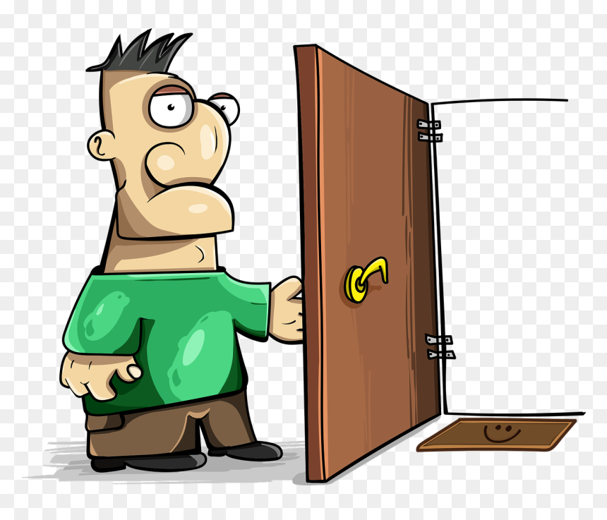 Open The Door Png, Transparent Png - door png