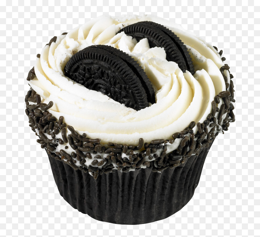 Oreo Cupcakes Png, Transparent Png - cupcake png