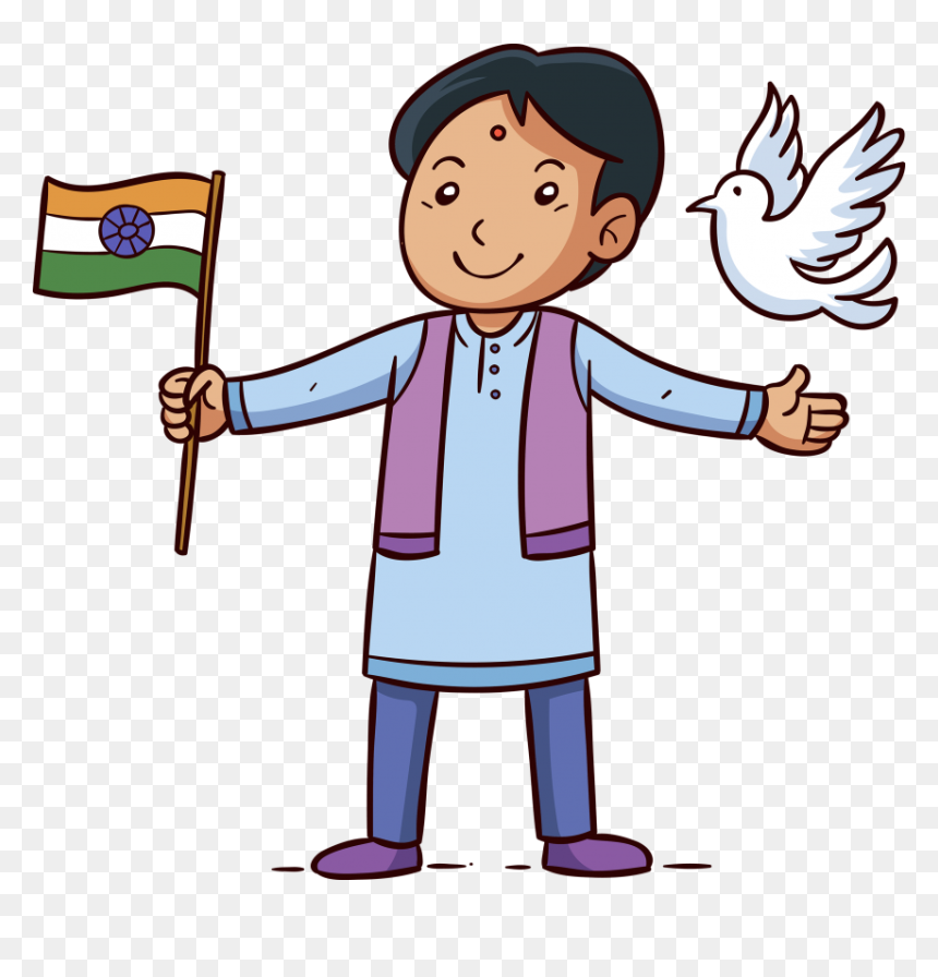 Animated Happy Republic Day, HD Png Download - flag png
