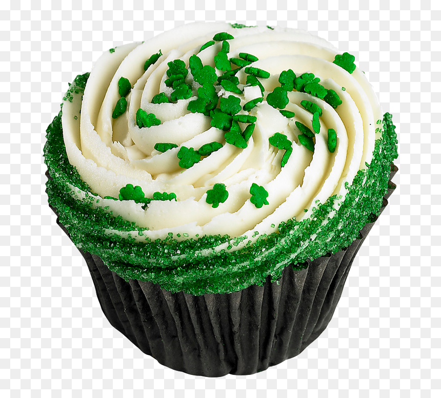 Green Cupcake Png, Transparent Png - cupcake png