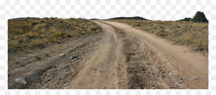Long Dirt Road Png, Transparent Png - road png