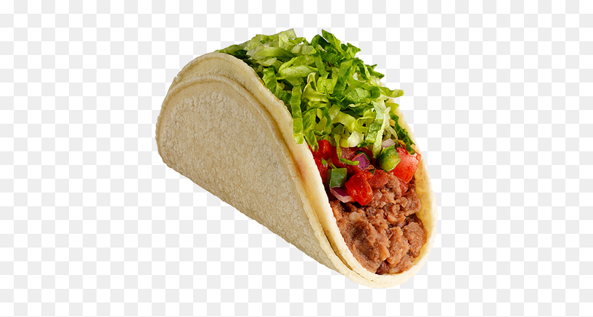 Beef Baja Taco Taco Time, HD Png Download - taco png