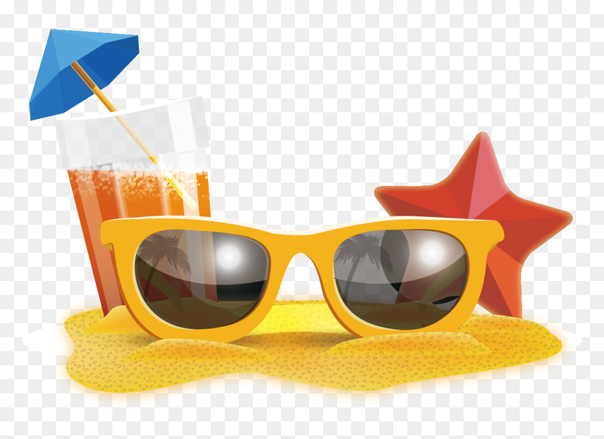 Sunglasses Beach Png, Transparent Png - beach png