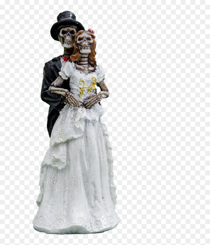 Skeleton Couple Png, Transparent Png - skeleton png
