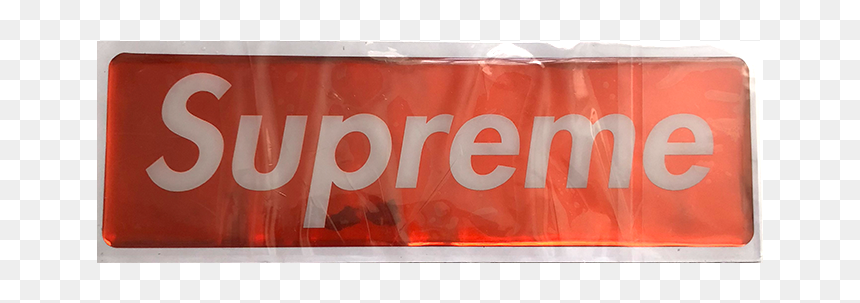Signage, HD Png Download - supreme logo png