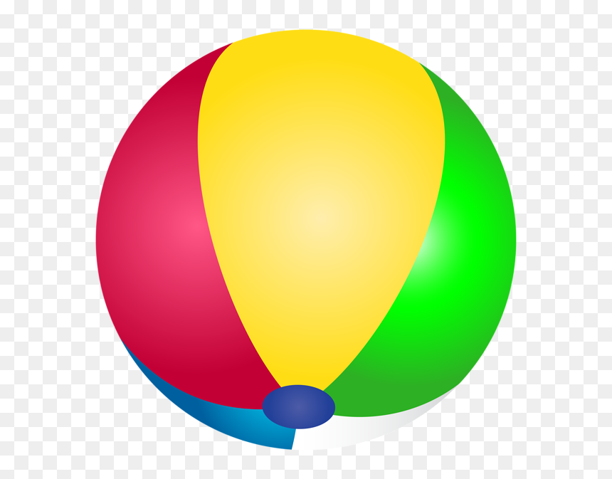 Beach Ball Clipart, HD Png Download - beach png