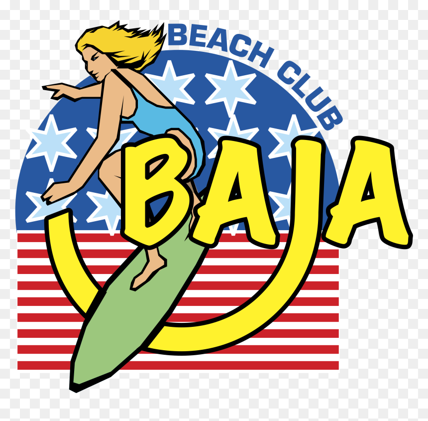 Baja Beach Club Logo, HD Png Download - beach png