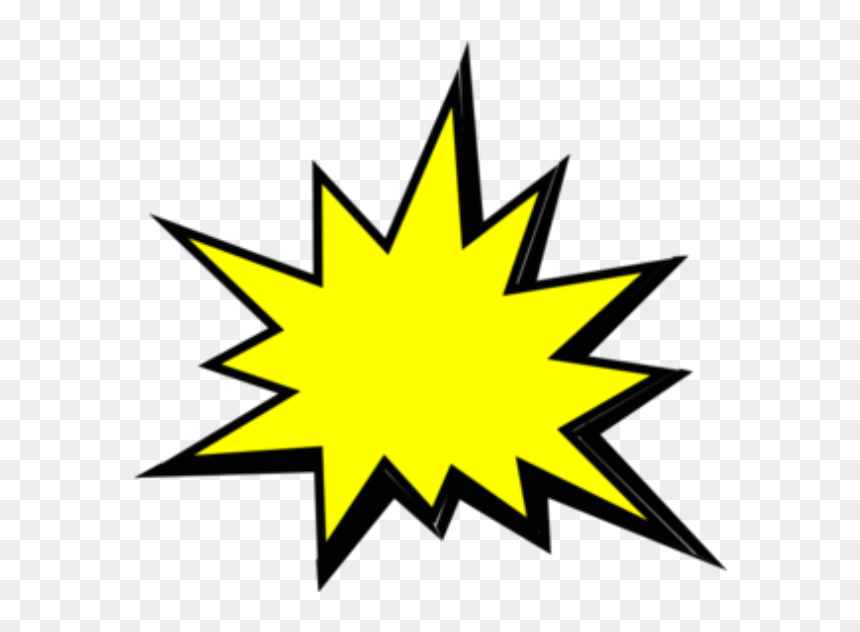 Explosion Clip Art, HD Png Download - starburst png