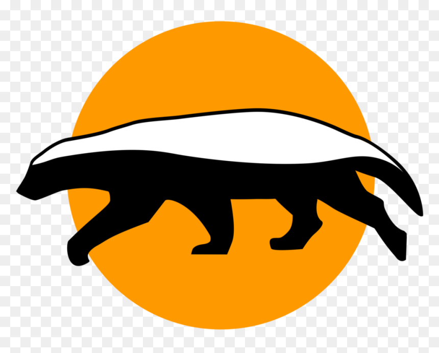 Honey Badger Logo Png, Transparent Png - bitcoin png