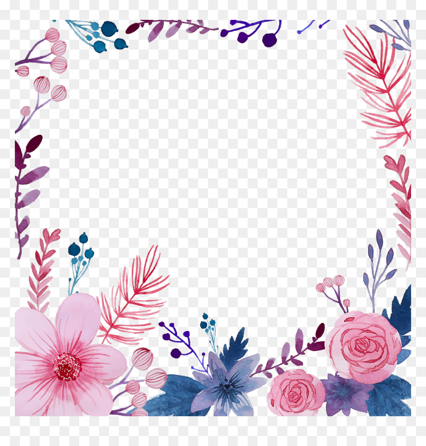 New Year Greeting Cards 2019, HD Png Download - floral png