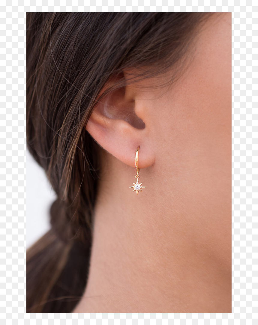 Earrings, HD Png Download - starburst png
