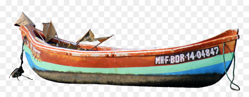 Old Fishing Boat Png, Transparent Png - boat png